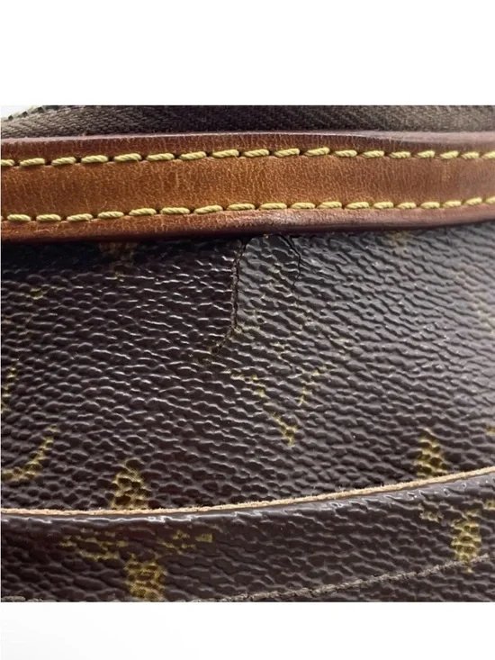 Louis Vuitton Monogram Shoulder Bag in Brown and Tan - Picture 7 of 12